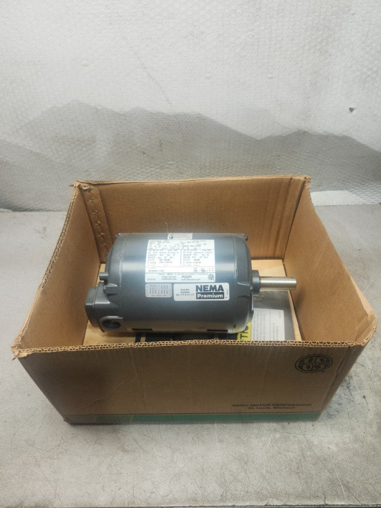 NEW NIDEC CORP MOTOR 3HP 230/460V 3PH 60/50HZ 3490/2845RPM D3P1D MODEL FE10
