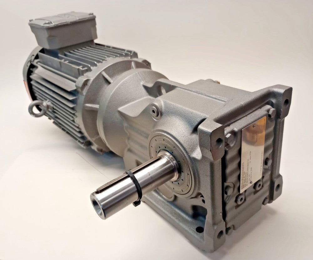SEW Eurodrive K47-DRN100L4-LONGSHAFT-12.19 Gear Motor 3.75 output Ratio 12.19