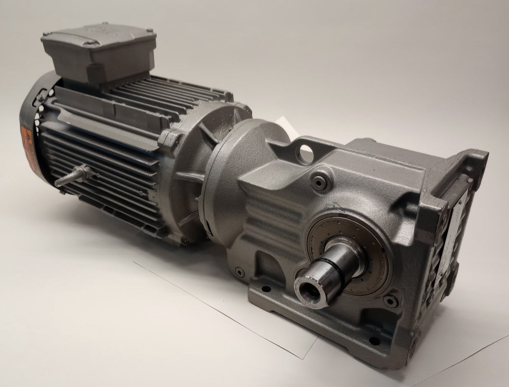 SEW Eurodrive K47-DRN100L4-12.19 GearMotor 3ph 5hp 230/460V 1758/144 Ratio 12.19