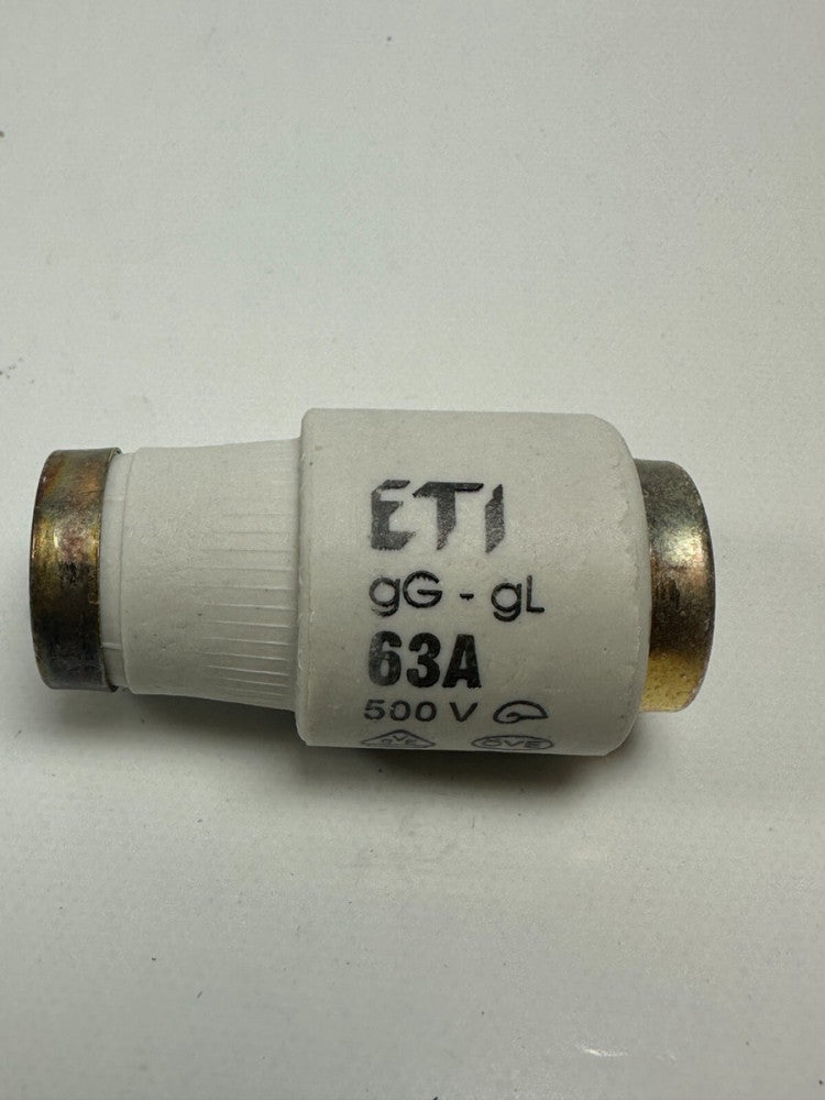 ETI 2313403-01 Diazed Fuses 63A/500V (Box of 5) New Fast Ship