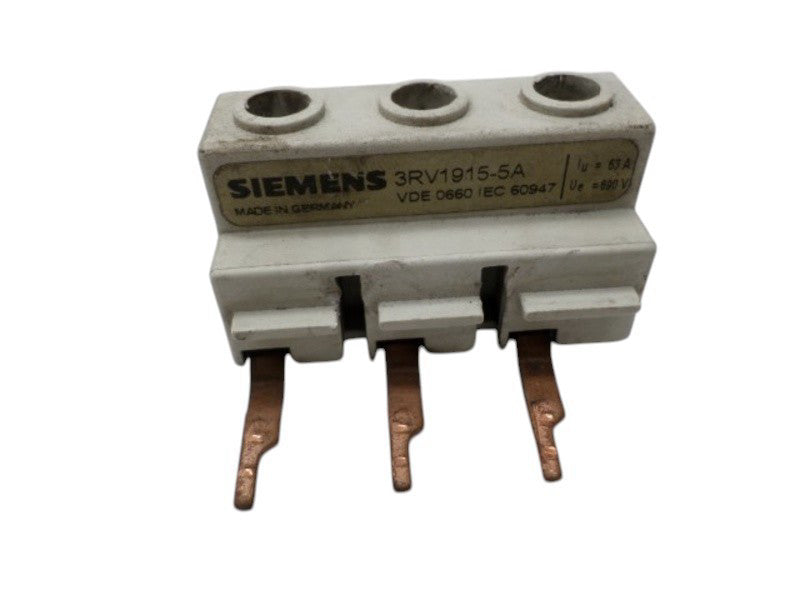 SIEMENS 3RV1915-5A BUSSBAR FEEDER  UNMP