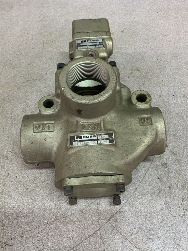 NEW NO BOX ROSS 1-1/2" PNEUMATIC VALVE 2773A8900 WITH 959H93