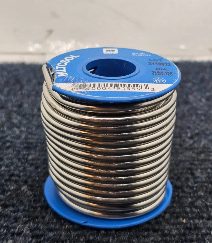 Mainline MLTCSOL: Collection 97/3 Lead Free Wire Solder Z119932 DIA. 3MW/.125"