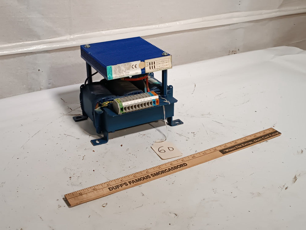 Elektrotechnik D-72445, 137-208, Transformer, 3 Phase, Pri. 460vac, Out 24vdc