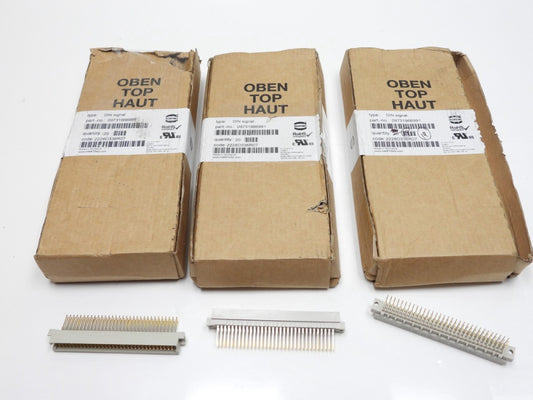 (Lot of 59) Harting 09731966991 96 Position Din Connector Head Din Signal