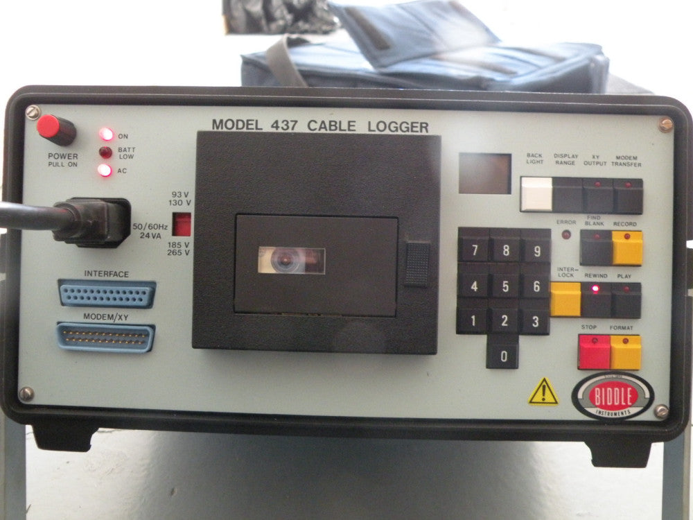 Biddle Model 437 Cable Logger