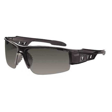 Ergodyne Dagr-Af Dagr, Safety Glasses Polarized, Gray Lens, Half-Frame,