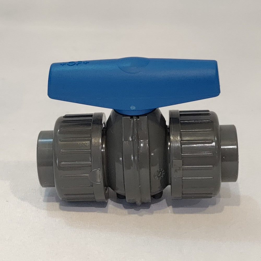 GF Georg Fischer 161.375.002,  1/2", TYPE 375 True Union Ball Valve, PVC