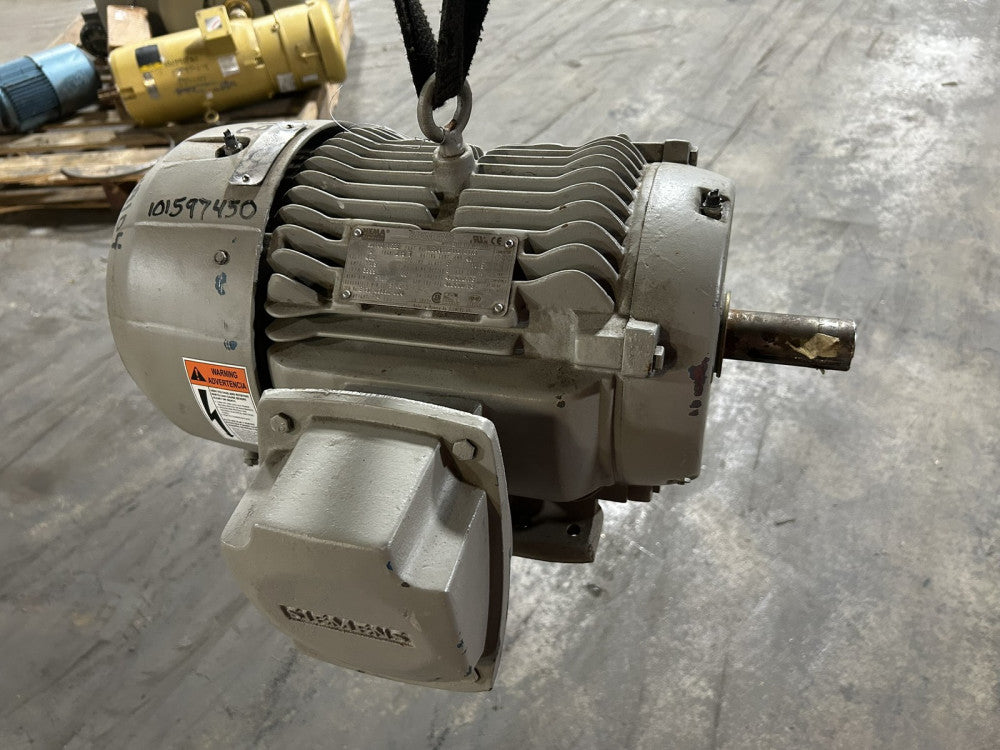 Siemens 1LE24112AA212AA3 AC Electric Motor 10 HP 3 PH RPM 3555