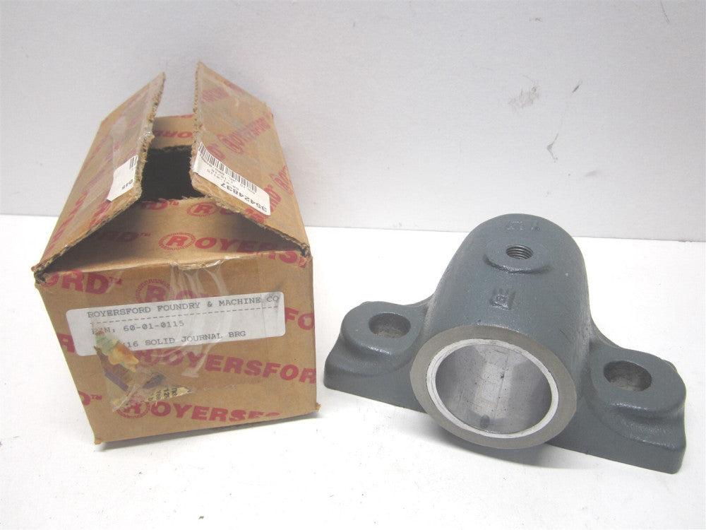 Royersford (60-01-0115) 4" x 7" OAL Cast Iron Solid Bearing