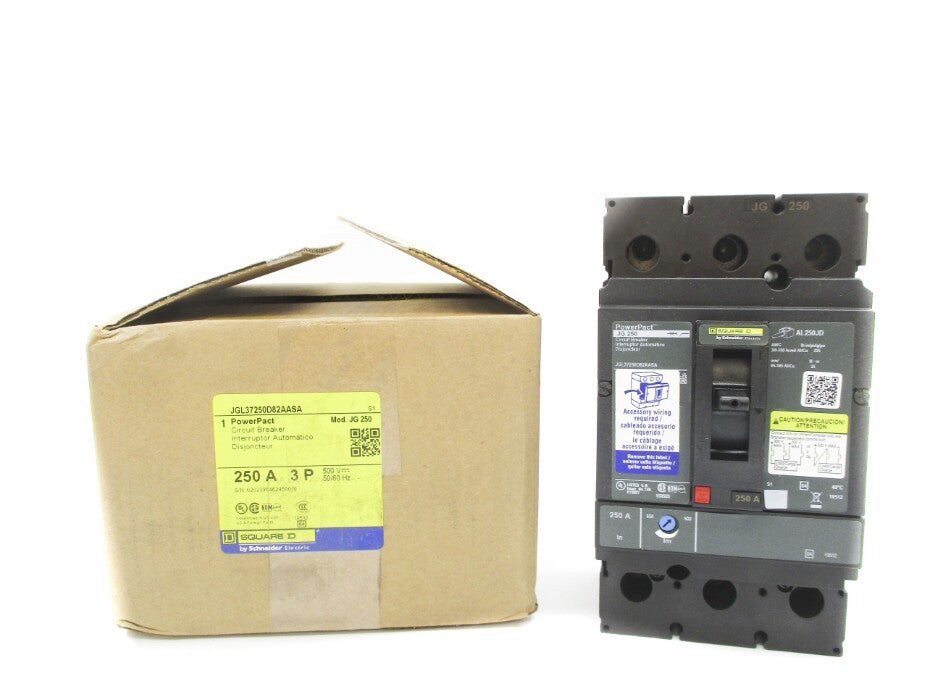 SQUARE D JGL37250D82AASA 250A 500V NSMP