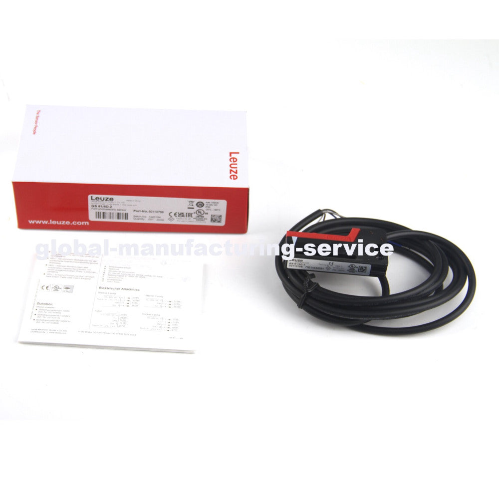 One Brand New LEUZE GS61/6D.2 FORKED PHOTOELECTRIC SENSOR