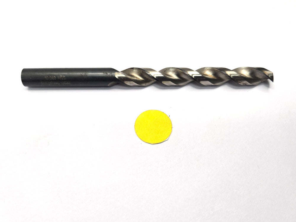 GUHRING  10.080MM 5-1/4"OAL  2 FLUTE HSS  DRILL BIT