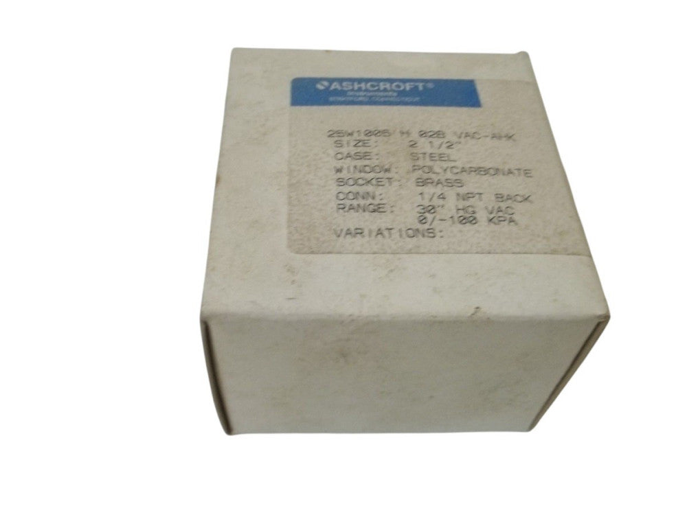ASCHROFT 25W1005H02BVAC-AHK GAUGE NSMP