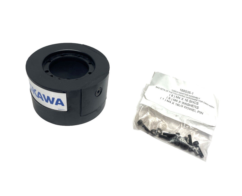 Yaskawa 168535-2 Abicor Binzel Motoman Torch Adapter Assy, MA1440,MA2010, MA3120