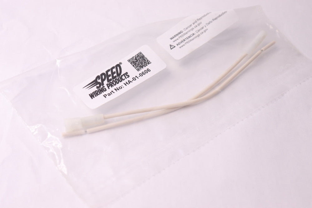 Speed Wiring Products Compact Connectors .093 Series 18 AWG 6" Wire Leads