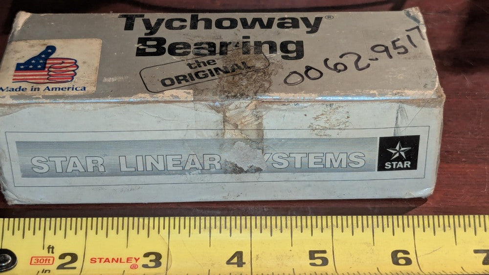 Tychoway Linear Roller Bearing 21200 Buna Band New & Sealed