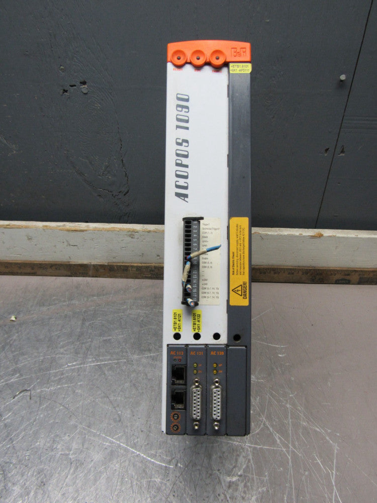 B&R ACOPOS 1090 8V1090.00-2 DRIVE W/AC112,AC122,AC120 INSTALLED XLNT TAKEOUT !!