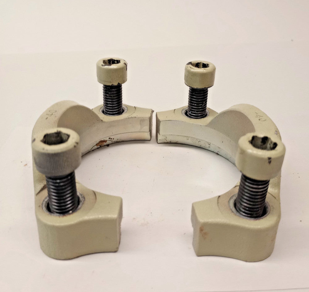 Clamp 40 Used Split Flange Halves 2-1/2-inch (2-halves) M12-1.75 x 40mm