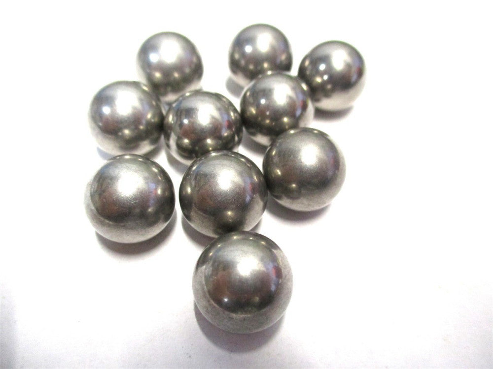 NEW 1/2" Dia 302 Alloy Grade 100 SS Corrosion Resistant Precision Ball - 10 PC