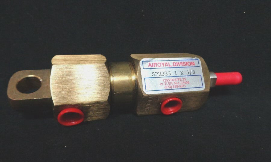 AIROYAL DIVISION - PNEUMATIC CYLINDER - AIR - SPH333 - 1 x 5/8 - FACTORY SEALED