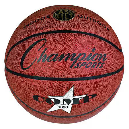 Champion Sports Sb1020 Composite Basketball, Official Size, Size 7