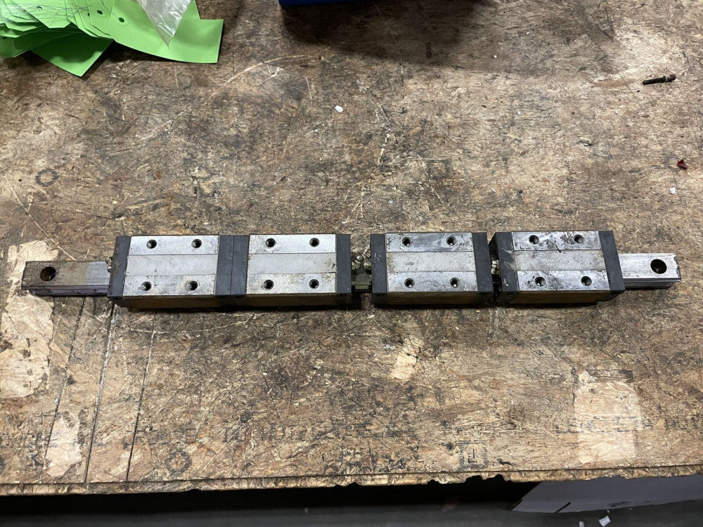 24" Linear Slide ; 1-1/8" wide, 20" Travel w/ 4 Bearings