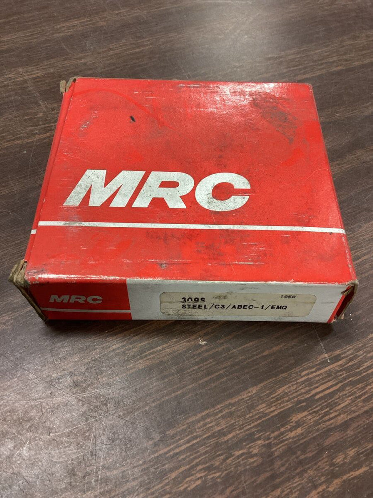 New Sealed MRC 309S STEEL/C3/ABEC-1/EMQ Radial/Deep Groove Ball Bearing - USA