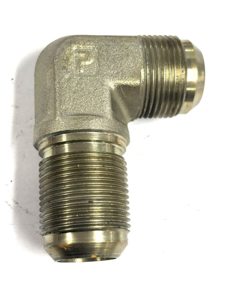 PARKER 90-DEGREE ELBOW FITTING MALE 5/8"-12, MALE 1"- 12