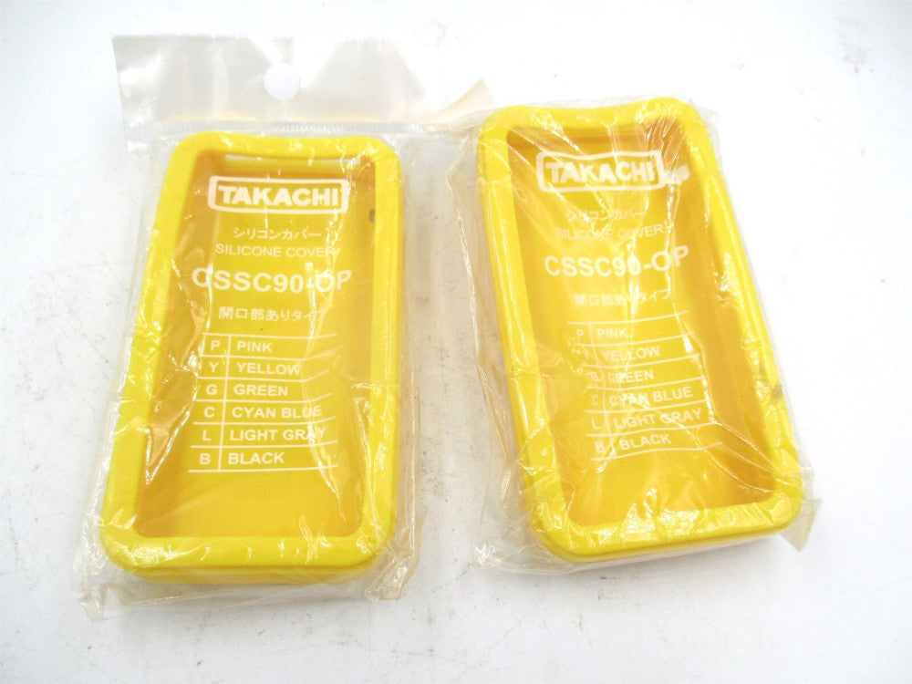 Takachi (CSSC90-OP-Y) 15.5mm x 48.6mm x 93.6mm Silicone Protective Boot - Qty 2