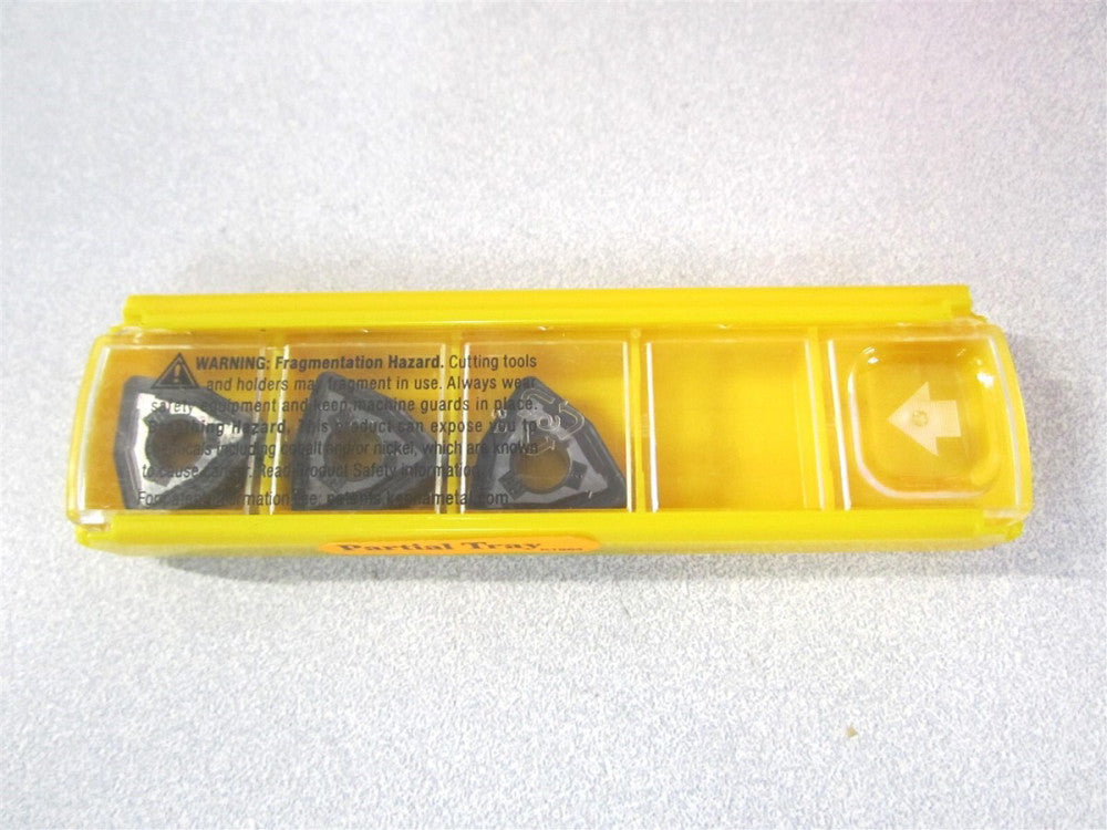 Kennametal (3758053) WNMG433RP KCM15 Carbide Turning Inserts - Pack of 3
