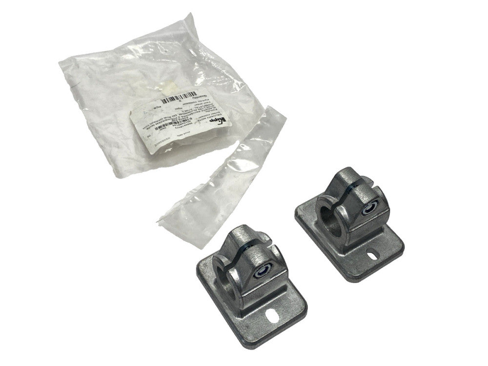 Kipp K0479.525 Aluminum Tube Clamp w/ Flange PACKAGE OF 2