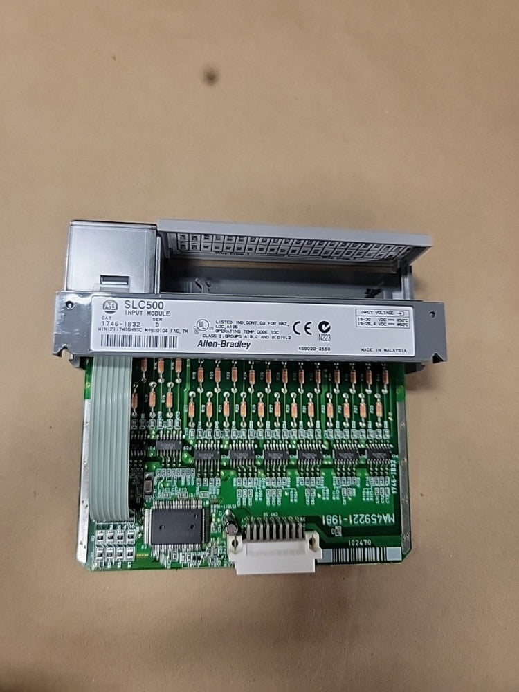 1746-IB32 /D  Allen Bradley SLC 500 Input Module 1746IB32   