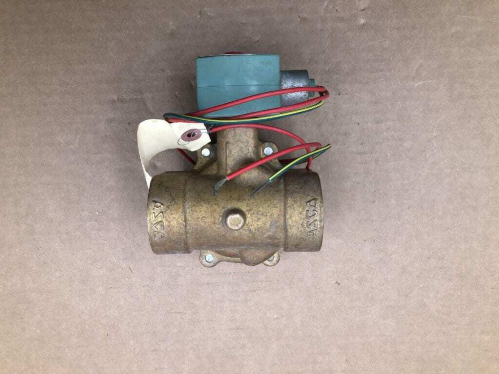 ASCO Red-Hat 8220G011 1-1/2" Bronze Steam and Hot Water Solenoid Valve