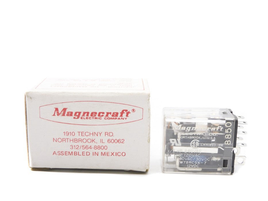 MAGNECRAFT W78RCSX-7 12VDC 10A NSMP
