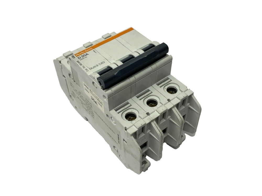 Merlin Gerin 60198 Circuit Breaker 3-Pole 30A