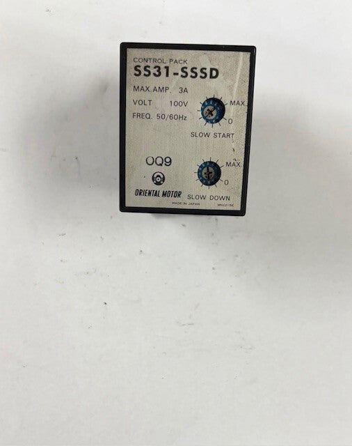 ORIENTAL MOTOR SS31-SSSD SPEED CONTROL PACK 3A 100V 50/60HZ