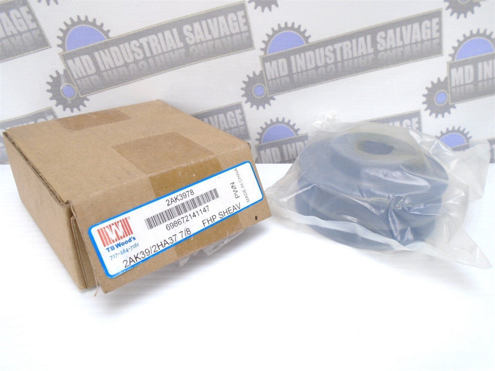 TB WOOD'S - 2AK3978 - Light Duty Web - FHP SHEAVE - With Keyway - (NEW in BOX)