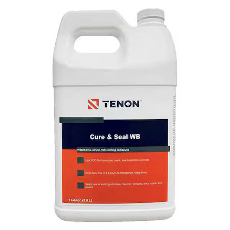 Tenon 120823 Concrete Sealer, Bottle, Clear, 500 Sq Ft Coverage