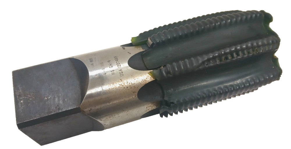 TAPCO CUTTING TOOLS THREAD TAP 4-4 NS HS GH-9 BOTTOMING 8 FLUTE OAL 11"