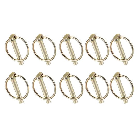 10 PCS 8mm x 45mm Linch Pins Cotter Pin Lock Retaining Pins for Trailers