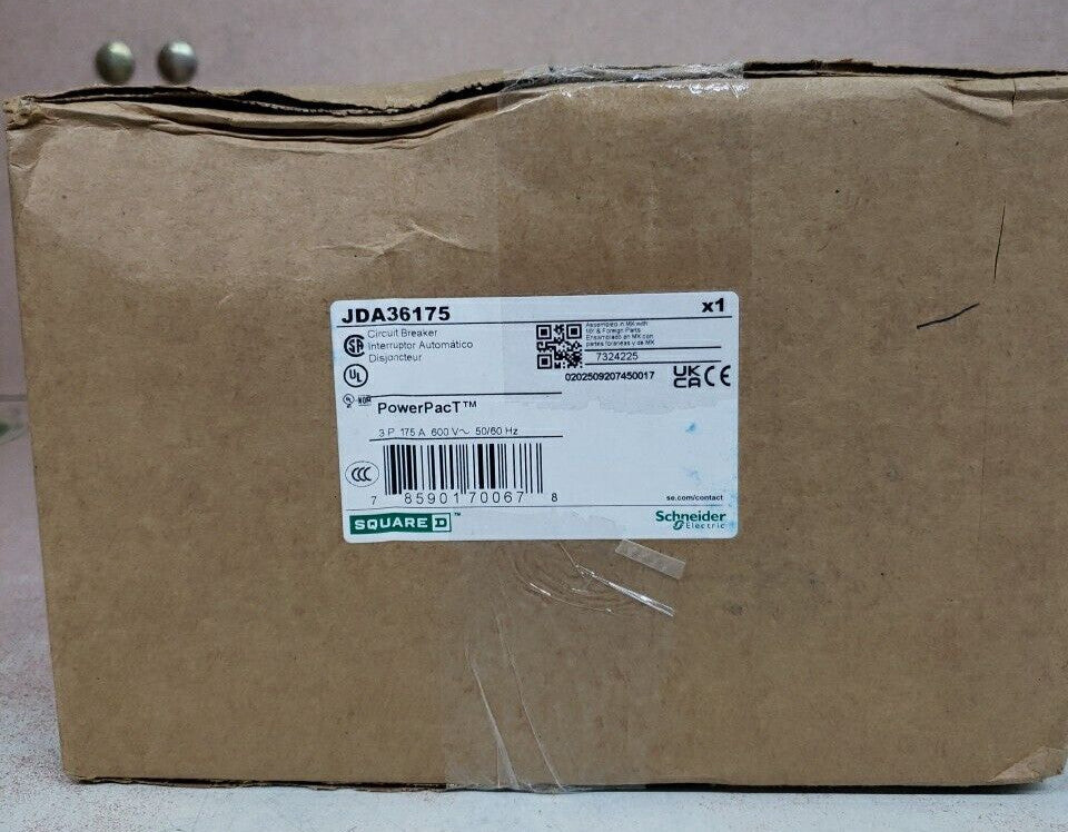 NEW SQUARE D JDA36175 600V 175A
