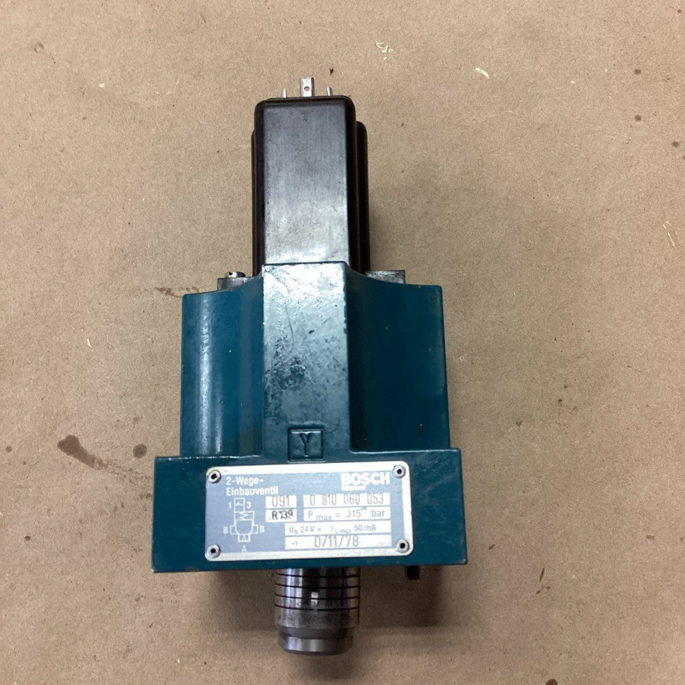 Bosch Valve 0 810 060 053, Pmax = 315 Bar