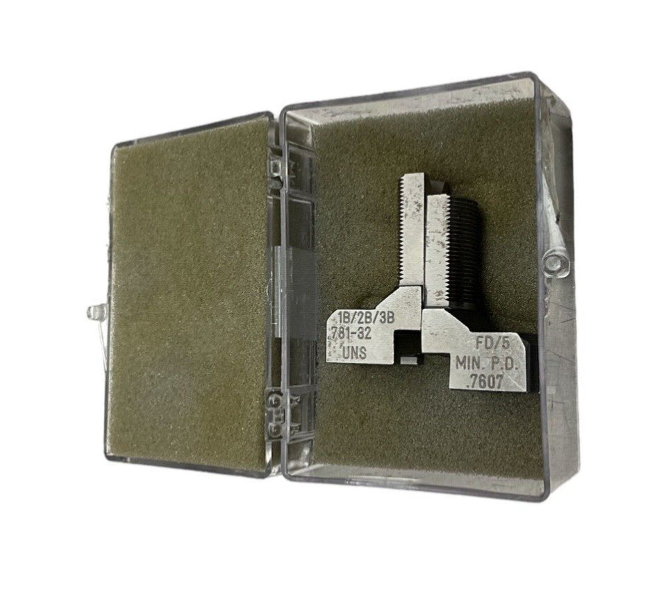 JOHNSON GAGE .781-32 UNS .7607 FD/5 Thread Gage / Comparator Segments