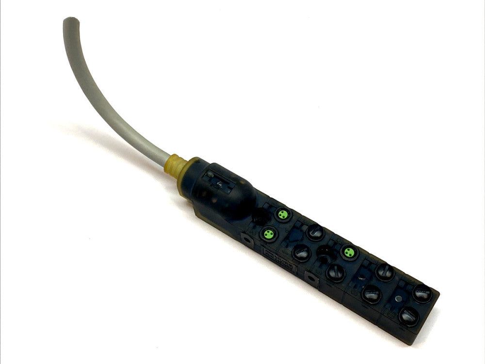 Murr Elektronik 8000-80010-3840500 Terminal Block, 10-Port, 3-Pin, 24V, EN 61984