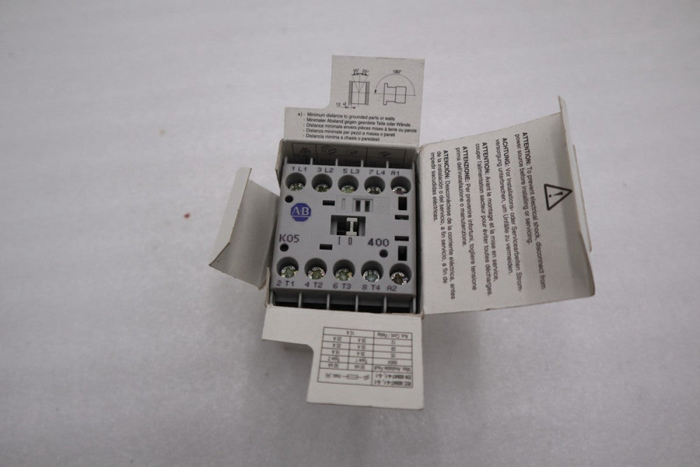 ALLEN BRADLEY 100-K05ZJ400 CONTACTOR 24VDC - NEW IN BOX - STOCK H463A