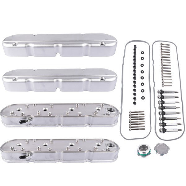 Engine Valve Cover with Mounting Hardware for Chevrolet Small Block V8 Gen. III/
