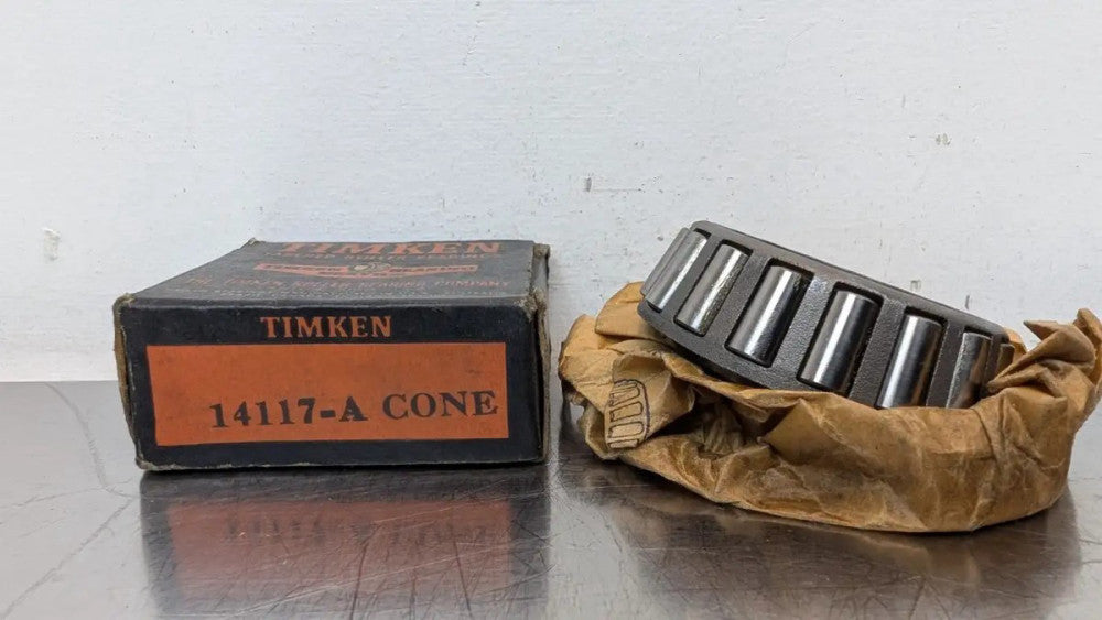 Timken 14117-A Tapered Roller Bearing Cone 30mm .7710" 1.73" 1.61"
