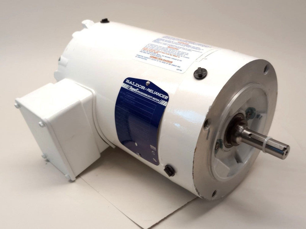 Baldor VEWDM3546 Washdown Duty Motor 3ph 1hp 230/460V 1770rpm TENV 35S603Z818G1