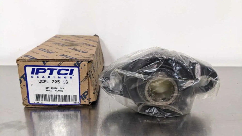 IPTCI Bearings UCFL 205 16 2 Bolt Flange Mount Bearing 1" Bore Set Screw Lock